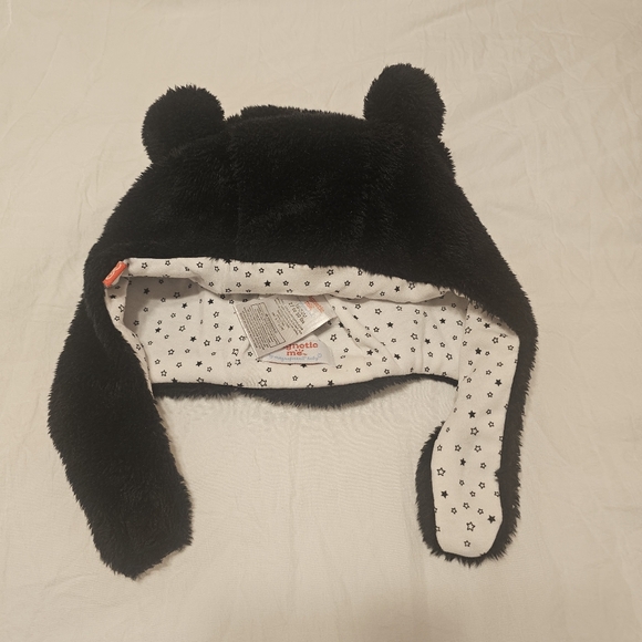 Magnetic Me Jet Black So Soft Minky Fleece Magnetic Hat 18-24M (27-30 lb) NWOT - Picture 1 of 3